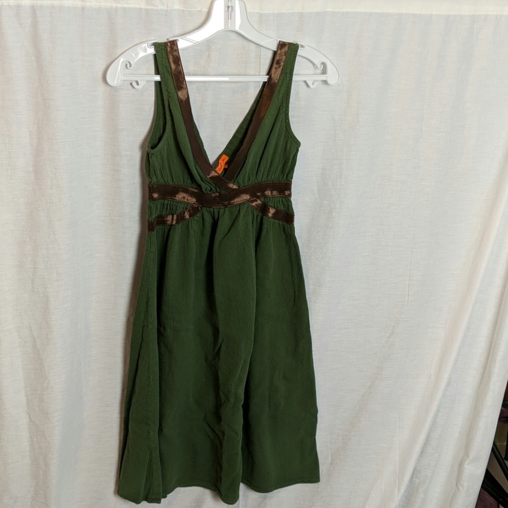 Green goddess dress